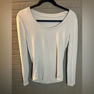 Wallflower Women's Beige Long Sleeve Top